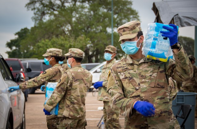 Texas Guard members satisfy thirst for Lake Jackson