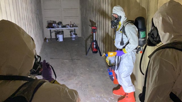 94th Civil Support Team trains on