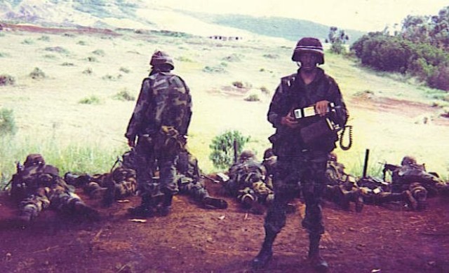 Dollison serving as a captain in Hawaii.