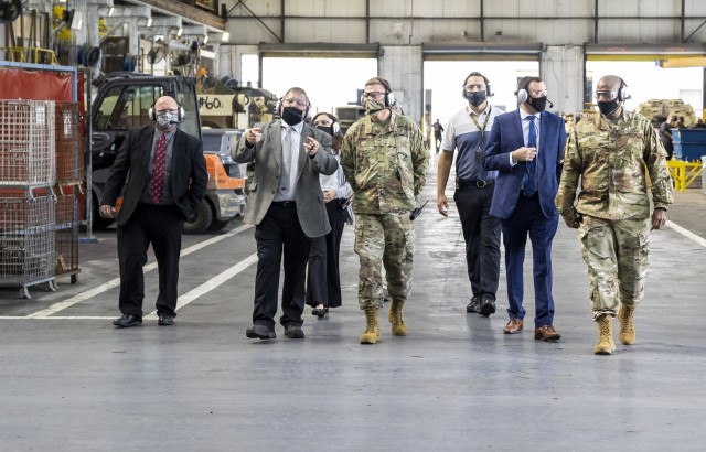 TACOM CG tours ANAD
