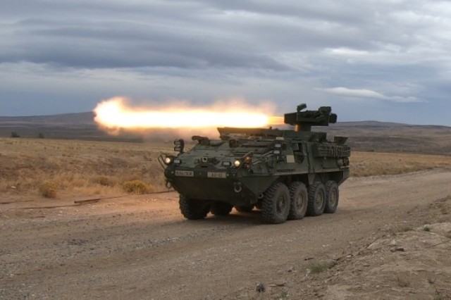 2ID Soldiers test upgraded Anti-Tank Guided Missile Stryker targeting system
