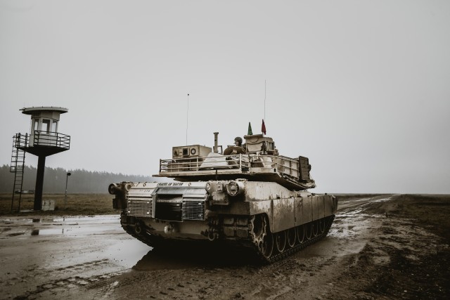 Since first coming into service in 1980, the M1 Abrams tank has become a staple of U.S. Army ground forces. Sgt. Ryan Duginski, a master gunner assigned to Task Force Raider, performed a remote-fire procedure to ensure the tank’s proper functions at Bemowo Piskie Training Area, Poland, Nov. 6, 2018. Projected to roll out in fiscal year 2022, the Regionally Aligned Readiness and Modernization Model, or ReARMM, will aim to transform the Army into a multi-domain capable force. 