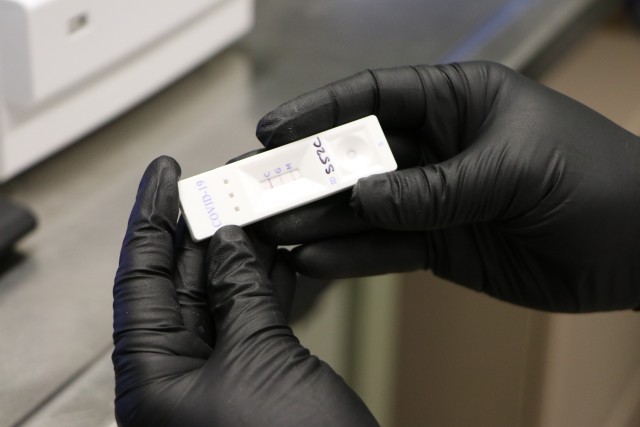 Army tests foreign manufactured COVID-19 antibody test kits