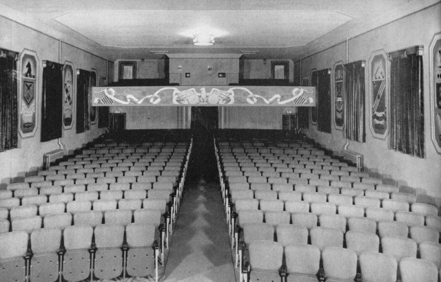 Post theater interior