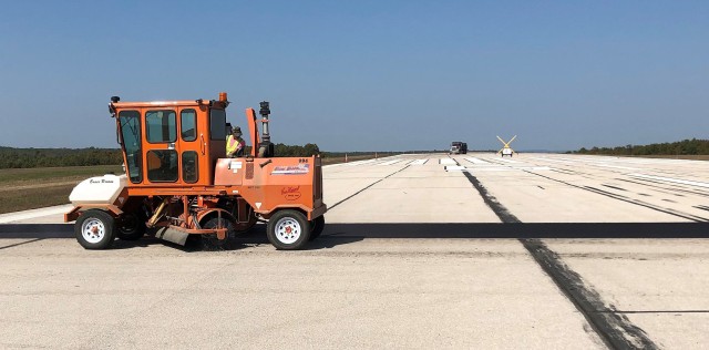 Forney Airfield runway gets needed upgrades