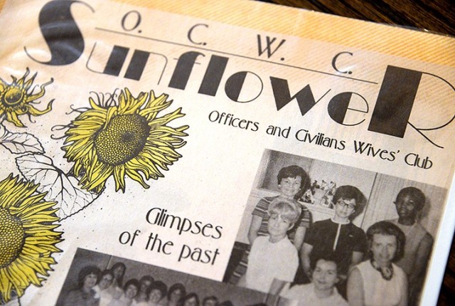 The front page of a September 1993 issue of the Officers and Civilians Wives' Club, now known as the Fort Leavenworth Spouses' Club, "Sunflower" newsletter shares a glimpse of past members. The club is celebrating its 100-year anniversary this...