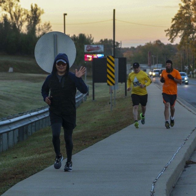As part of their first ever Spiritual Health and Total Fitness week, First Army Division East, 4th Cavalry Multi-Functional Training Brigade Unit Ministry Teams integrated patron saints into physical challenges they endured throughout the week,...