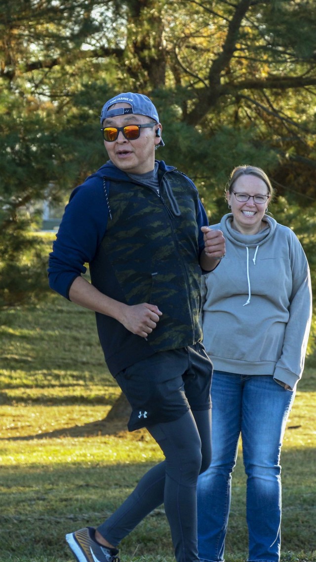As part of their first ever Spiritual Health and Total Fitness week, First Army Division East, 4th Cavalry Multi-Functional Training Brigade Unit Ministry Teams integrated patron saints into physical challenges they endured throughout the week,...