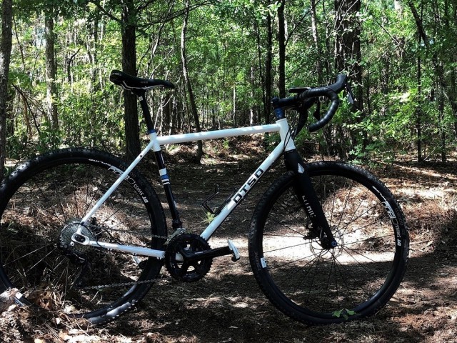 Soldiers assigned to the Fort Bragg Soldier Recovery Unit can learn mountain biking basics on a new trail that was cleared near their barracks. (U.S. Army photo of courtesy of Dean Bissey)