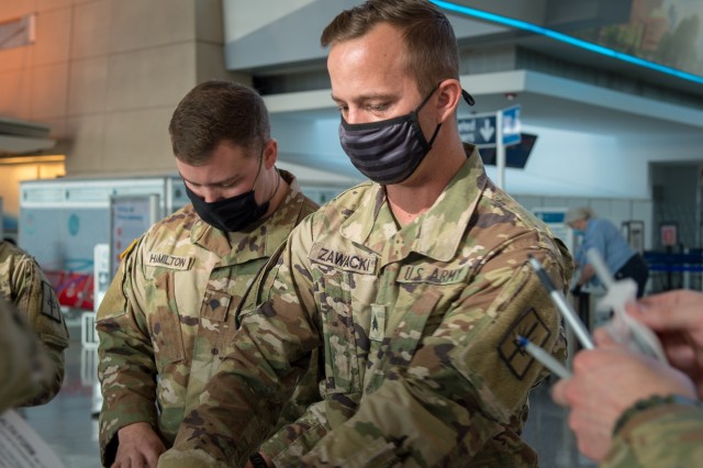 NY National Guard supports COVID-19 travel safety operations