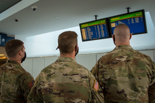 NY National Guard supports COVID-19 travel safety operations