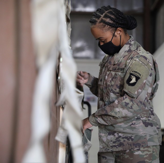 101st Division Sustainment Brigade assumes Operation Spartan Shield logistics mission