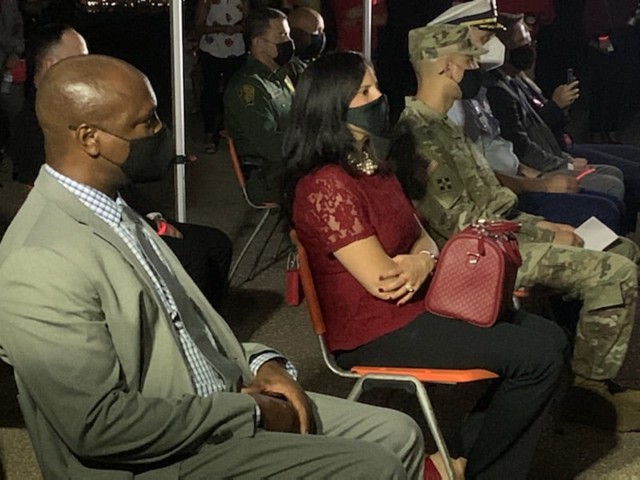 USAG Fort Buchanan joined military and federal agencies at Drug Enforcement Administration's Red Ribbon Campaign kick-off event held October 20, 2020 at El Morro fortress in San Juan, PR.
