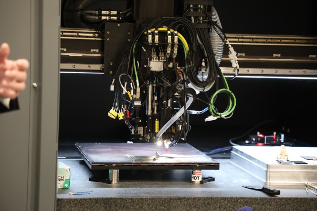 The nScrypt 3Dn-1000 is a multi-tool printer that is capable of printing electronics.