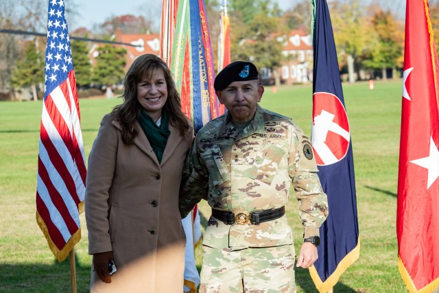 Brig. Gen. Miguel A. Castellanos, a native of Fresno, California, was promoted to the rank of major general and assumed command of the 84th Training Command during a ceremony held Oct. 31 at Fort Knox, Kentucky. His wife of 32 years, Stacy, also...