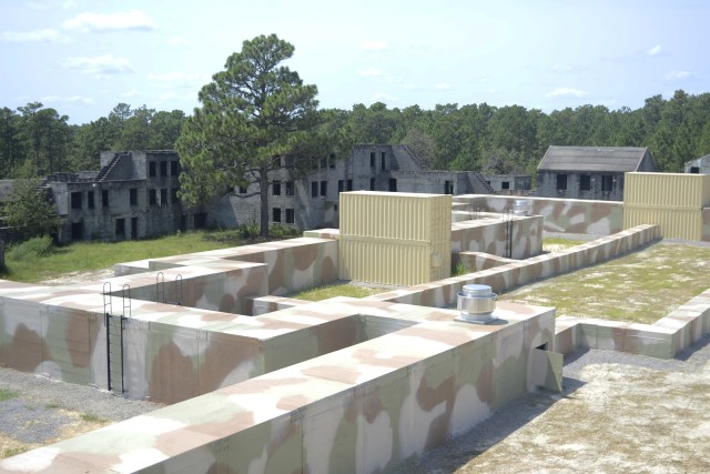 The new subterranean training facility at Fort Bragg provides warfighters with realistic underground combat training.