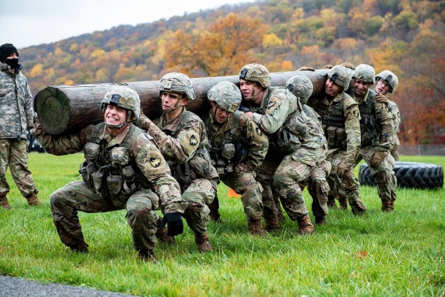 Thirty-nine cadet teams, including all 36 cadet companies, two brigade teams and a U.S. Military Academy Preparatory School team, competed in the nine-event 2020 Fall Sandhurst Competition Friday and Saturday at West Point. The teams were fighting...