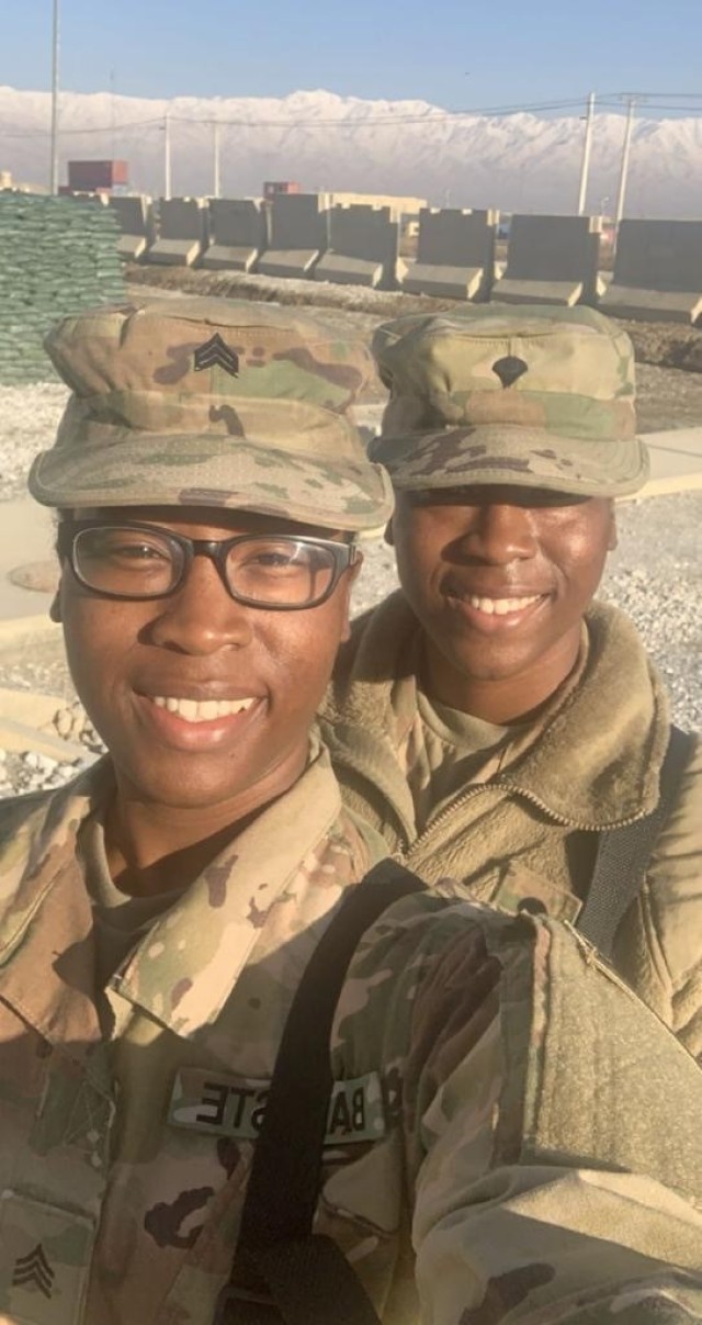 USVI Army Reserve twins deploy together