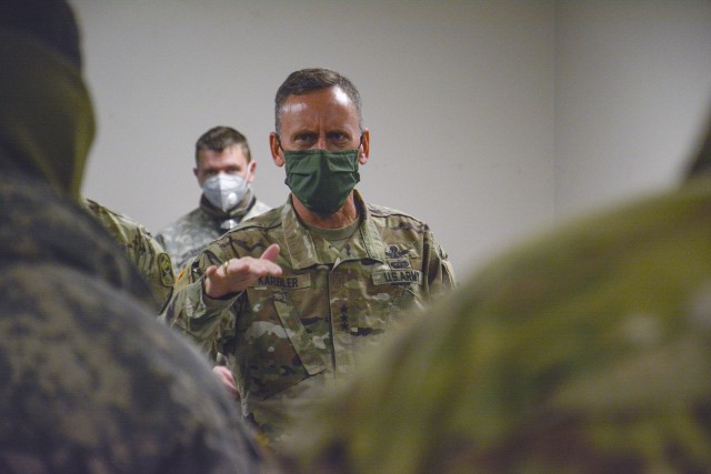 Army Space and Missile Defense Command leader visits Rugged Professionals of Fort Greely