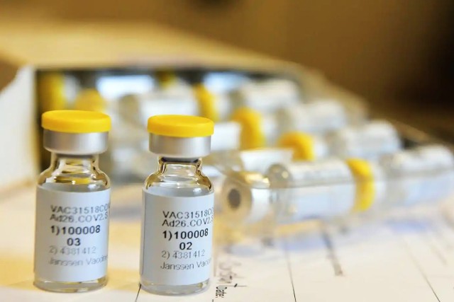 A potential COVID-19 vaccine is currently in the testing stage in New Orleans, Sept. 28, 2020.
