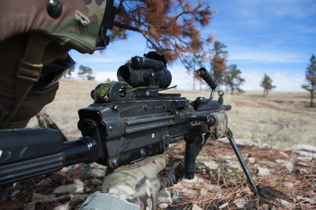 Colorado National Guard infantry trains for deployment