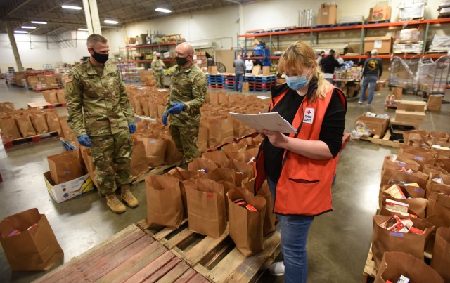 Fort Knox Chaplains, Red Cross fill largest need for Operation Thanksgiving food drive