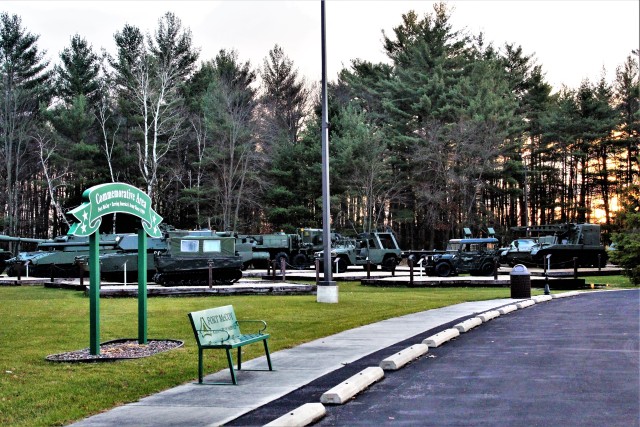 A scene of Equipment Park is shown Nov. 11, 2020, at Fort McCoy, Wis. Equipment Park is inside the installation’s historic Commemorative Area. The Equipment Park is an outdoor display of historic and present-day equipment representative of the...