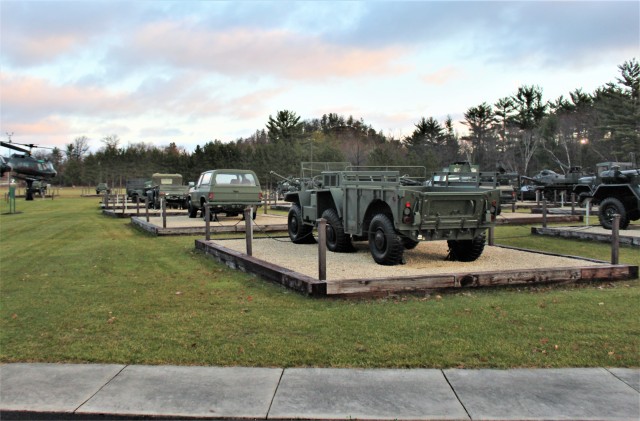 A scene of Equipment Park is shown Nov. 11, 2020, at Fort McCoy, Wis. Equipment Park is inside the installation’s historic Commemorative Area. The Equipment Park is an outdoor display of historic and present-day equipment representative of the...
