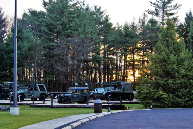 A scene of Equipment Park is shown Nov. 11, 2020, at Fort McCoy, Wis. Equipment Park is inside the installation’s historic Commemorative Area. The Equipment Park is an outdoor display of historic and present-day equipment representative of the...