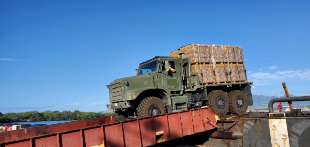 599th Trans. Bde. conducts quick turnaround at West Loch