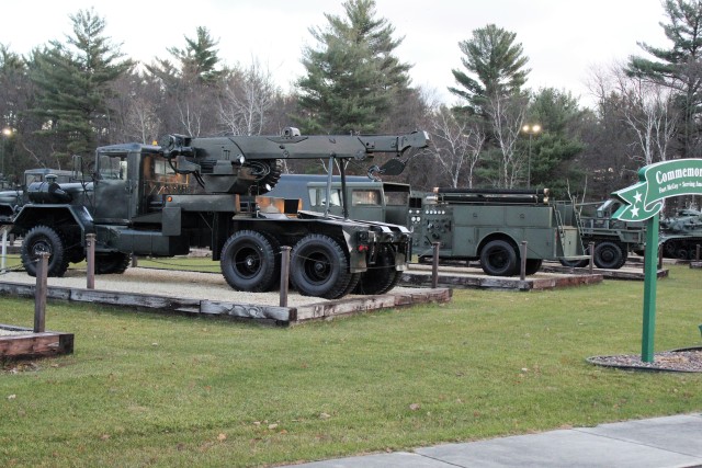 A scene of Equipment Park is shown Nov. 11, 2020, at Fort McCoy, Wis. Equipment Park is inside the installation’s historic Commemorative Area. The Equipment Park is an outdoor display of historic and present-day equipment representative of the...