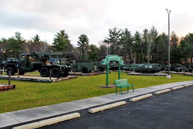 A scene of Equipment Park is shown Nov. 11, 2020, at Fort McCoy, Wis. Equipment Park is inside the installation’s historic Commemorative Area. The Equipment Park is an outdoor display of historic and present-day equipment representative of the...