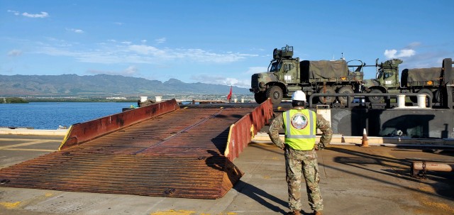 599th Trans. Bde. conducts quick turnaround at West Loch