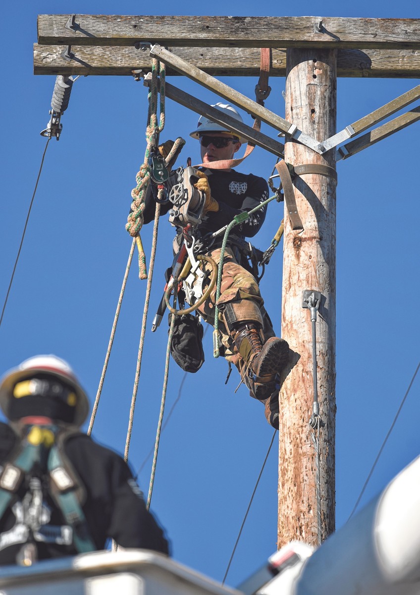 Storm Night, Lineman's Rodeo test Soldiers attending Prime Power