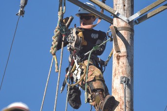 Storm Night, Lineman's Rodeo test Soldiers attending Prime Power ...