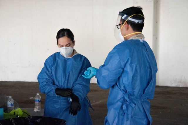 Nevada Guard continues to fight COVID during surge of cases