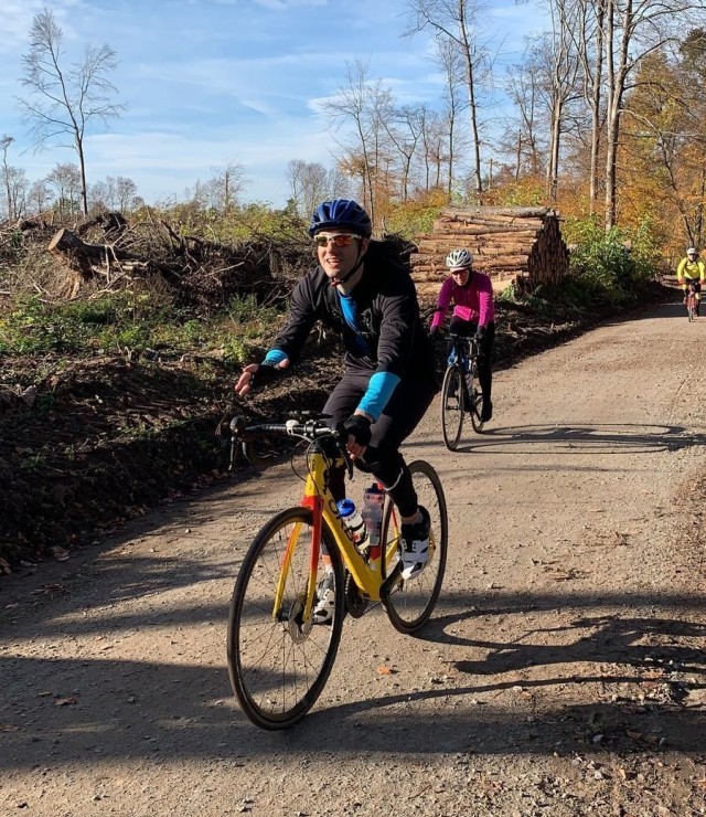WIESBADEN, Germany - Capt. Justin Brooks overcame a painful joint condition to ride his bicycle 1,000 kilometers in the Installation Management Command Directorate-Europe 1,000 Kilometer Biking Club, a challenge where participants ride on any type...