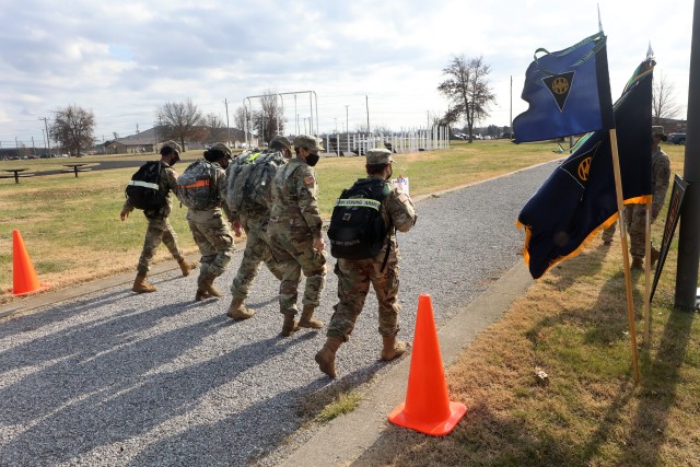 83rd USARRTC ‘gives back’ at 2nd annual ruck march food drive