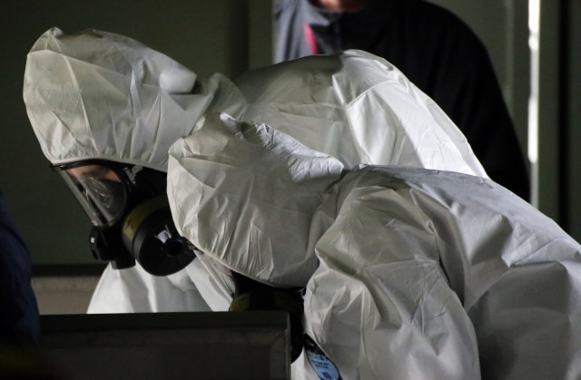 10th Civil Support Team trains at SeaTac Airport