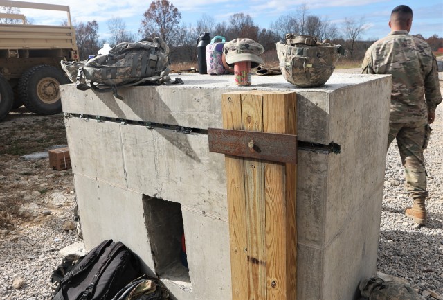 19th Engineers continue progress on steel cutting bunker despite weather, COVID-19 setbacks