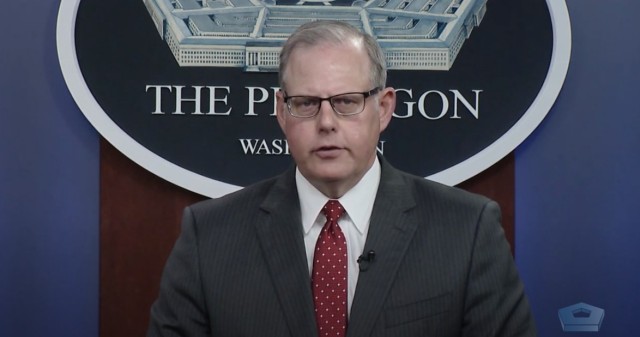 John Sherman, principal deputy, chief information officer, speaks at the AFCEA International virtual conference, Dec. 1, 2020.