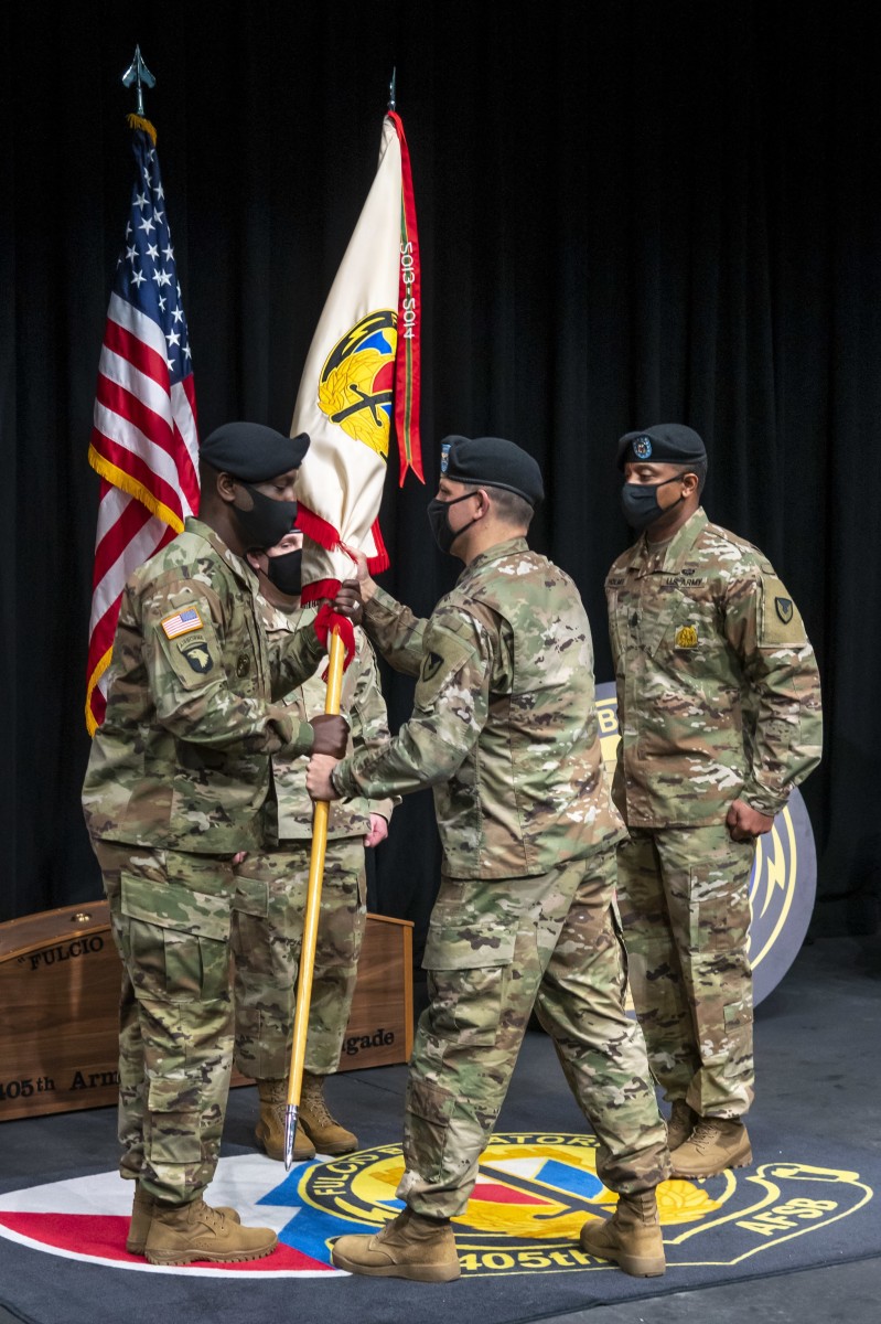 Enlisted leadership changes hands at 405th AFSB | Article | The United ...