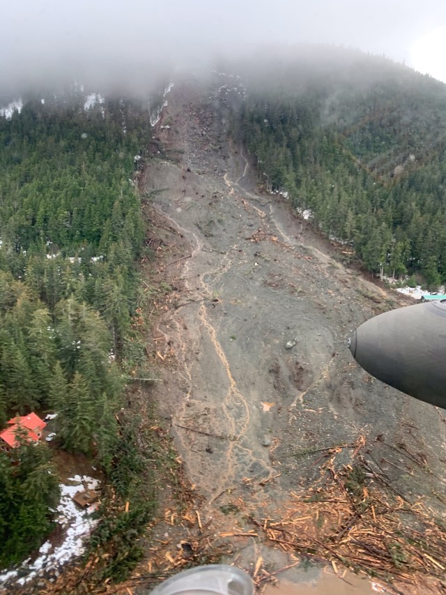 Alaska Guard assists in search and rescue after landslide
