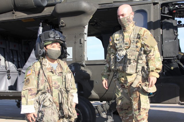 Wisconsin Guard makes a wish come true for a boy to be a Soldier