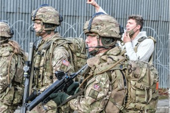 U.S. Infantry officer's year at Britain's Sandhurst brings new skills, surprise distinction