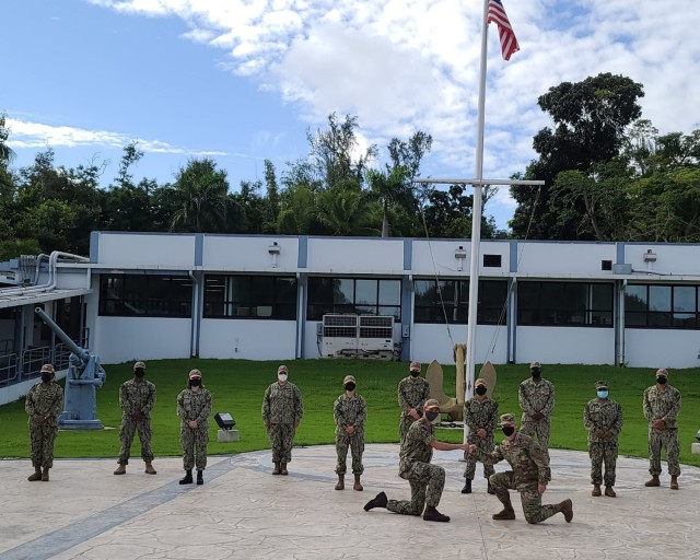 The Navy Operational Support Center at Fort Buchanan collected donated food for the Garrison Religious Support Office led food drive for Bill’s Kitchen a non-profit organization that provides free food and services to approximately 800 men,...