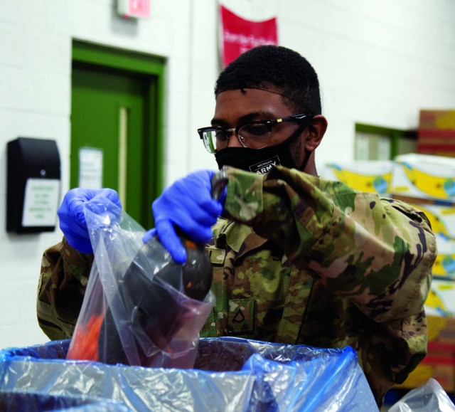 Michigan National Guard helps meet demand for food