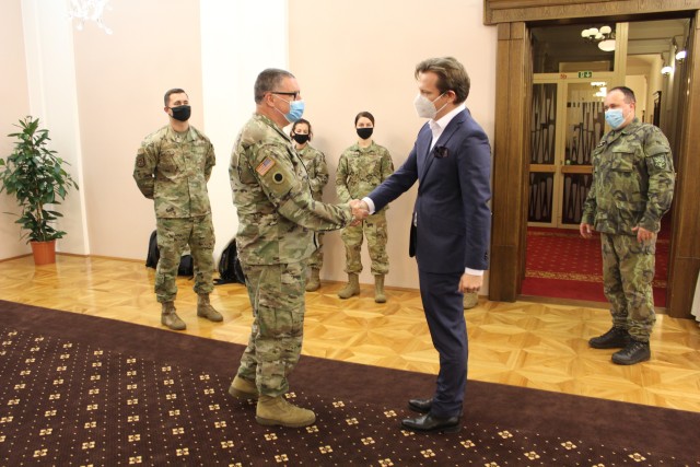 National Guard advises Czech Republic on COVID-19 response
