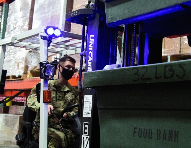Michigan National Guard helps meet demand for food