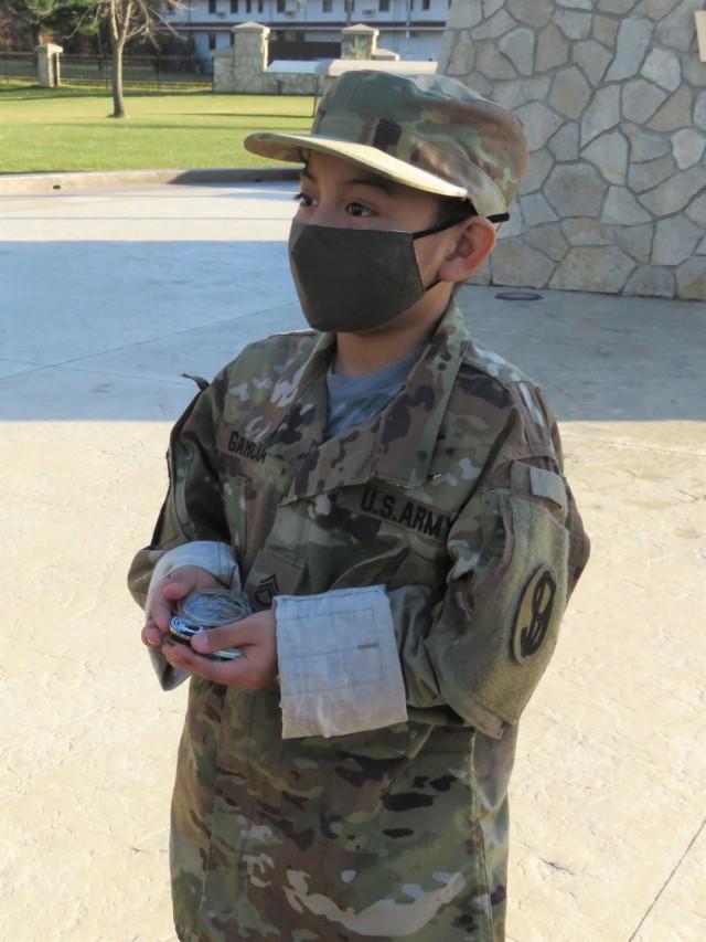 Eight-year-old Miguel Garcia and others participate in a Make a Wish Foundation event Nov. 7, 2020, at Fort McCoy, Wis. On Nov. 7, Fort McCoy hosted a Make a Wish Foundation event for Garcia, whose wish was to be an Army Soldier. Garcia was able...